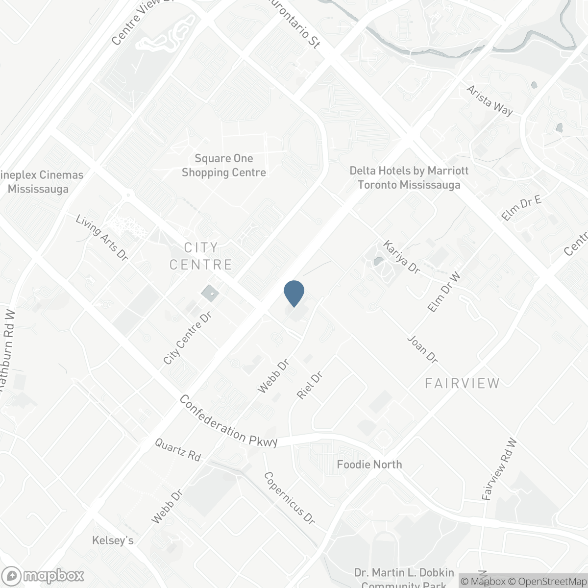 1710 - 220 BURNHAMTHORPE ROAD W, Mississauga, Ontario L5B 4N4